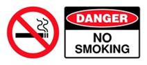 Danger - No Smoking